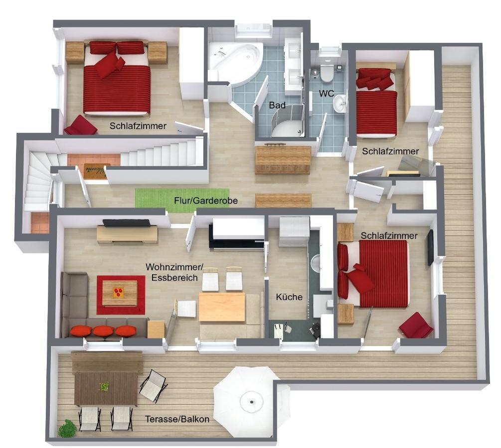 Haus Alpenheim Apartment 3 Тукс Экстерьер фото